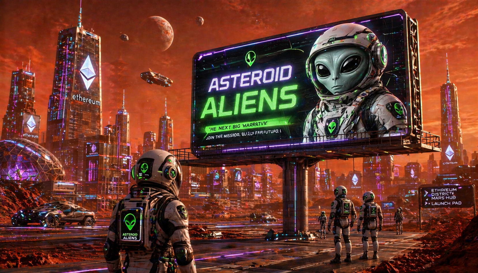 The path of ASTEROIDALIENS